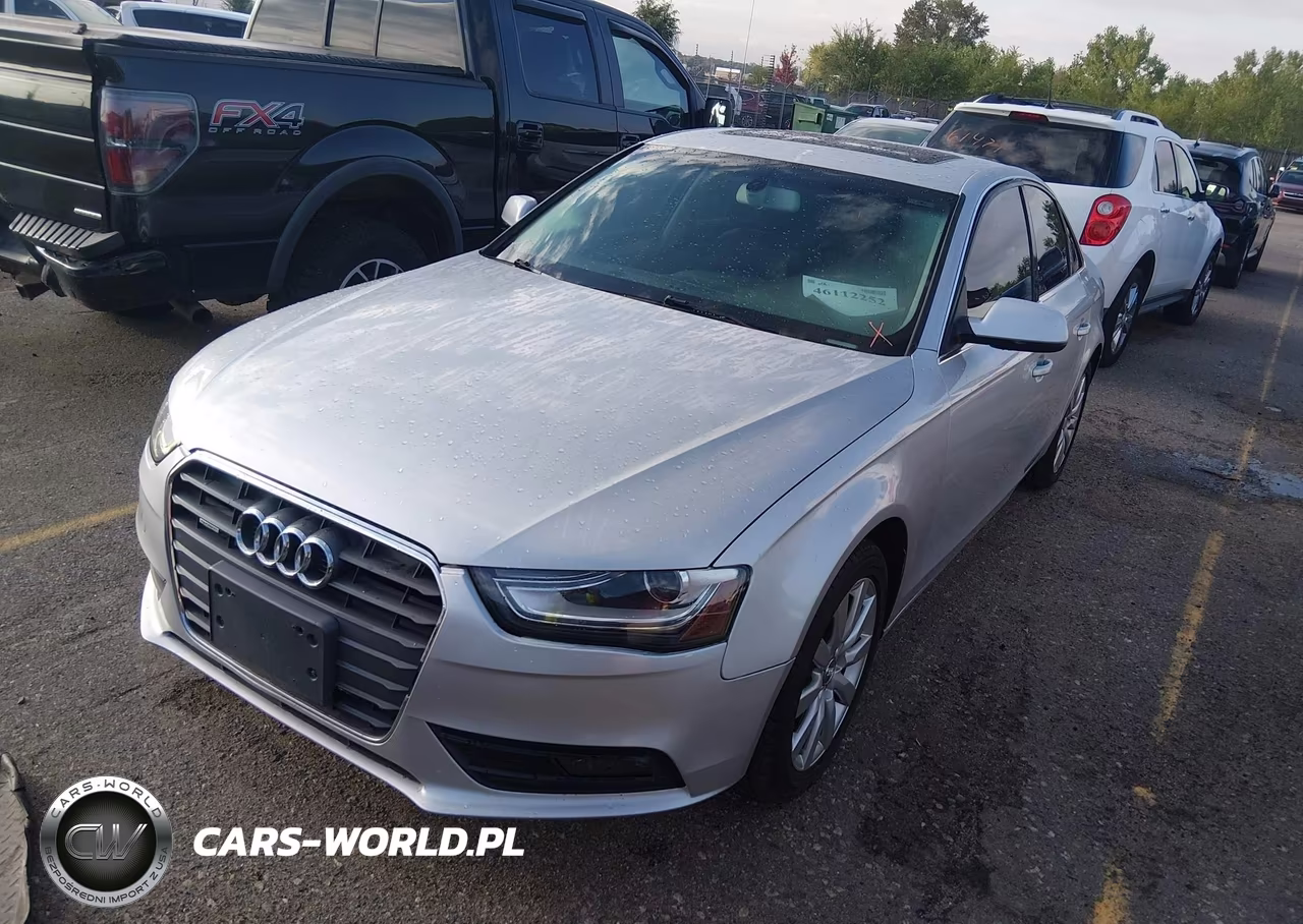 2013 Audi A4 Premium VIN:WAUBFAFLXDN035164 - 2