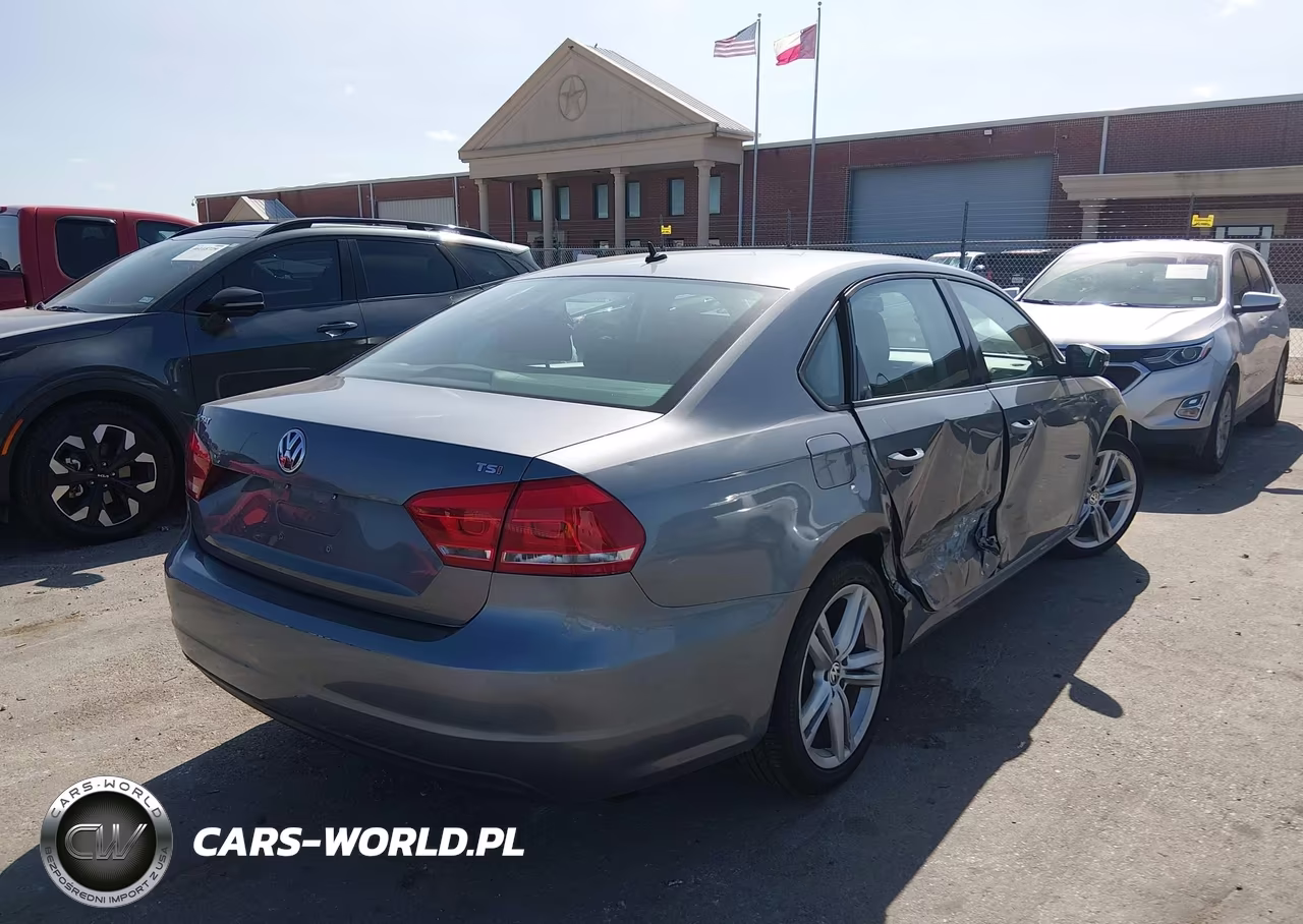 2015 Volkswagen Passat 1.8T S VIN:1VWAT7A32FC062436 - 4