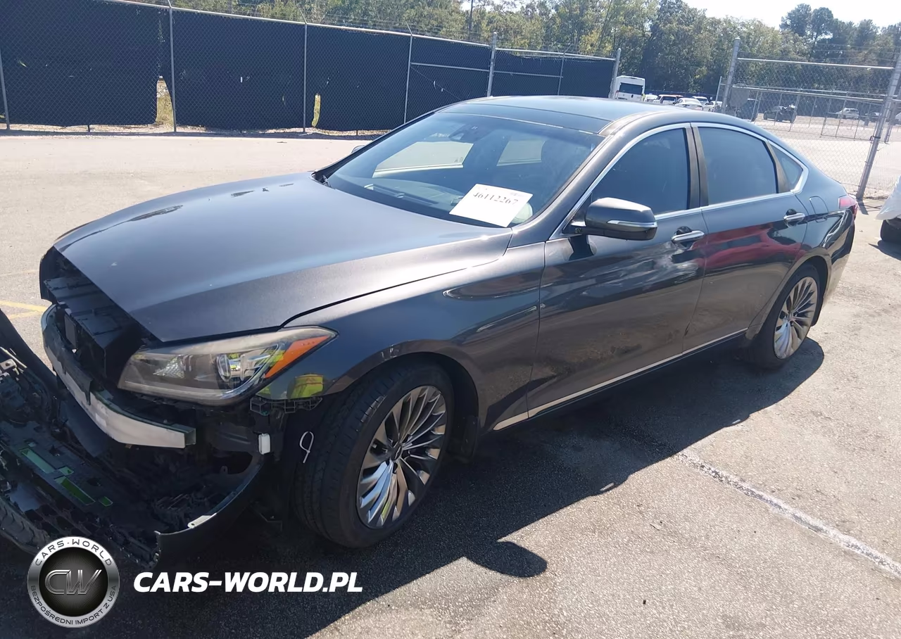 2018 Genesis G80 3.8 VIN:KMHGN4JE3JU250288 - 2