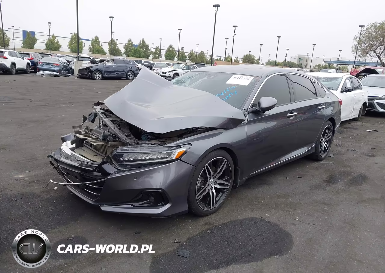 2022 Honda Accord Touring VIN:1HGCV2F92NA016123 - 2