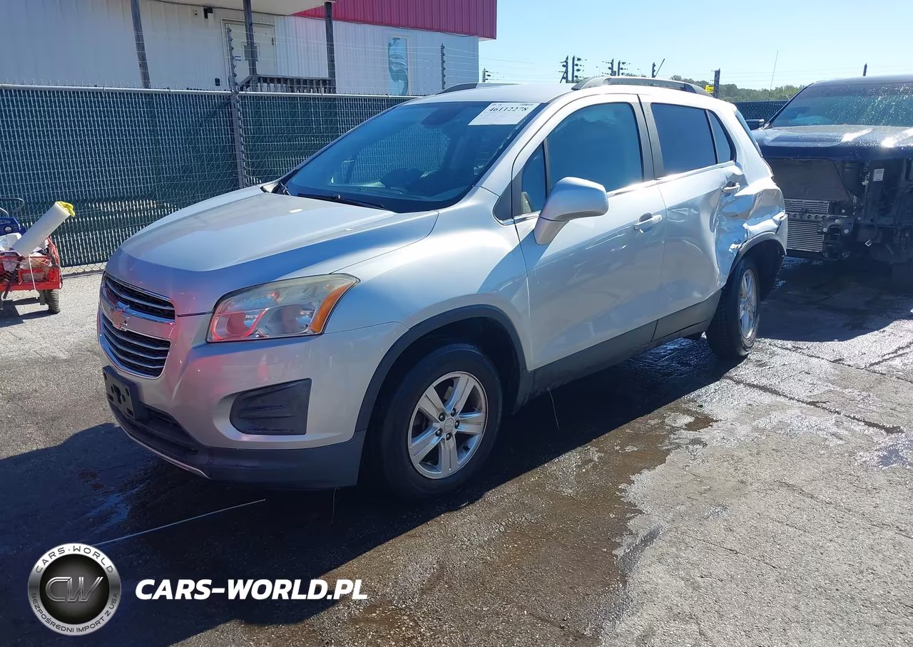 2015 Chevrolet Trax Lt VIN:3GNCJRSB6FL215544 - 2