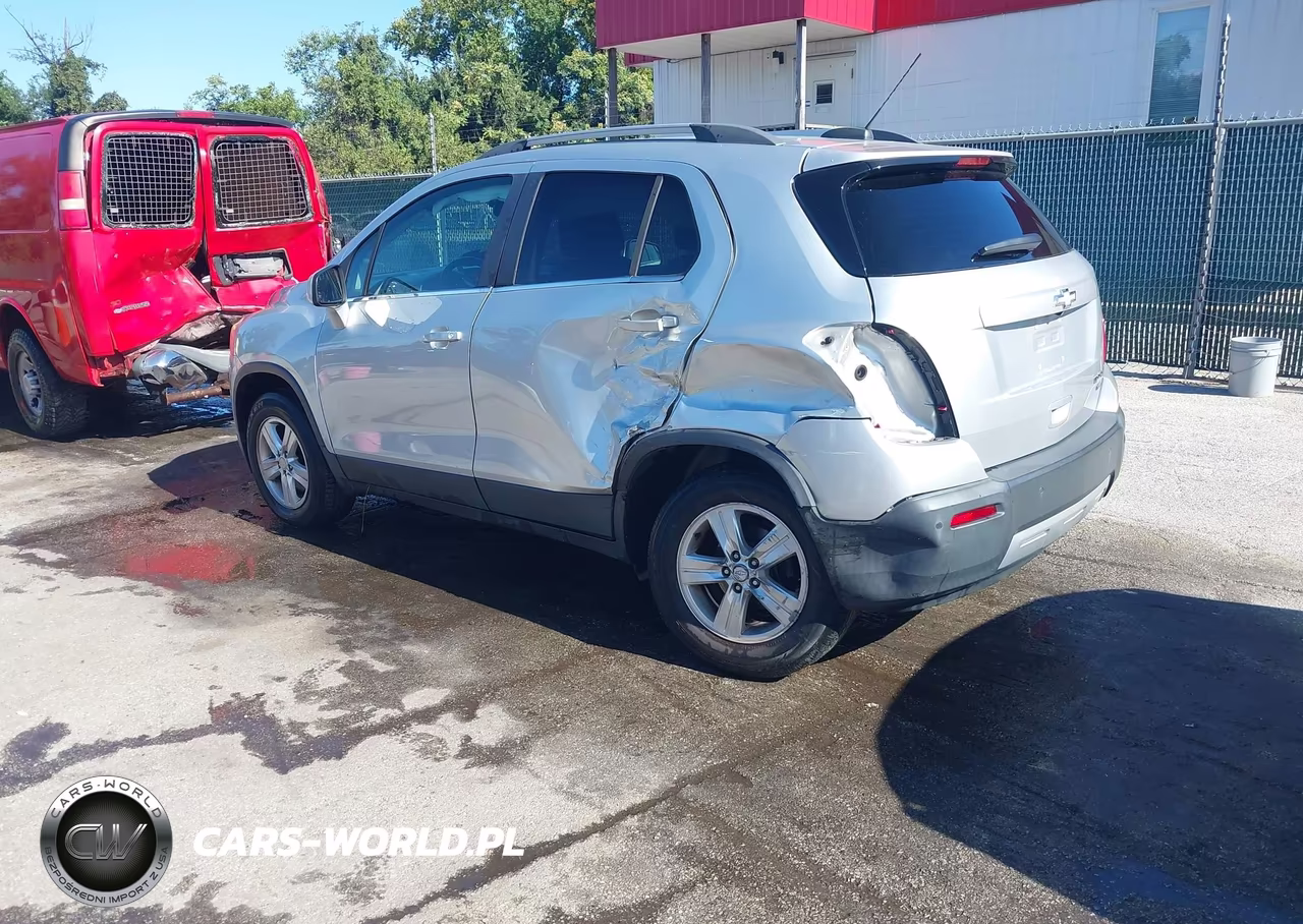 2015 Chevrolet Trax Lt VIN:3GNCJRSB6FL215544 - 3