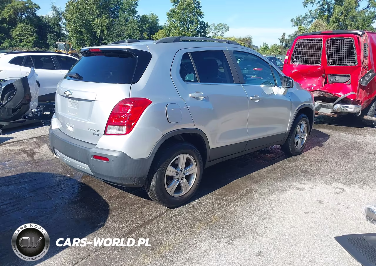 2015 Chevrolet Trax Lt VIN:3GNCJRSB6FL215544 - 4