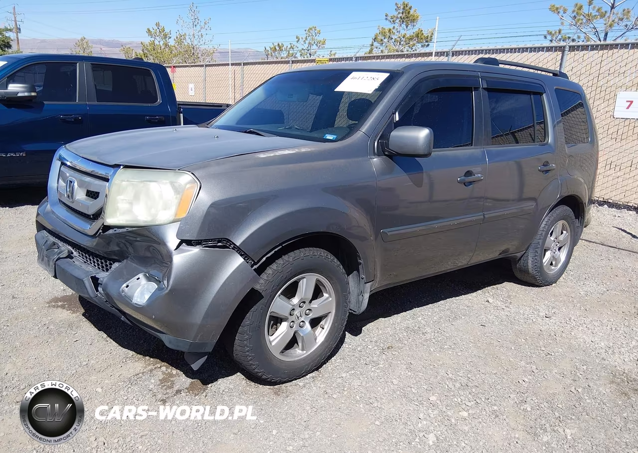 2009 Honda Pilot Ex VIN:5FNYF48459B039228 - 2