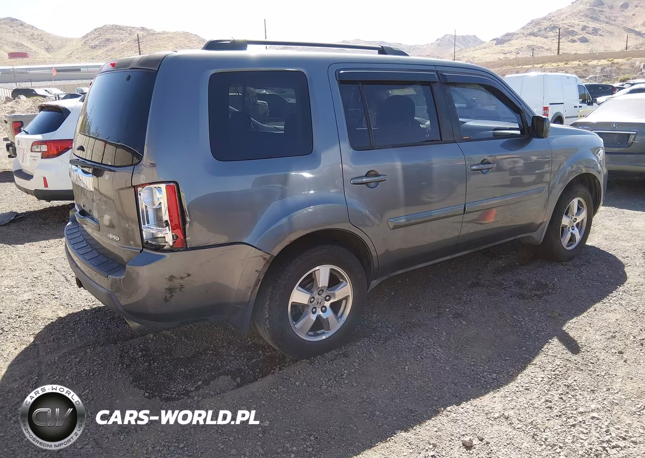 2009 Honda Pilot Ex VIN:5FNYF48459B039228 - 4