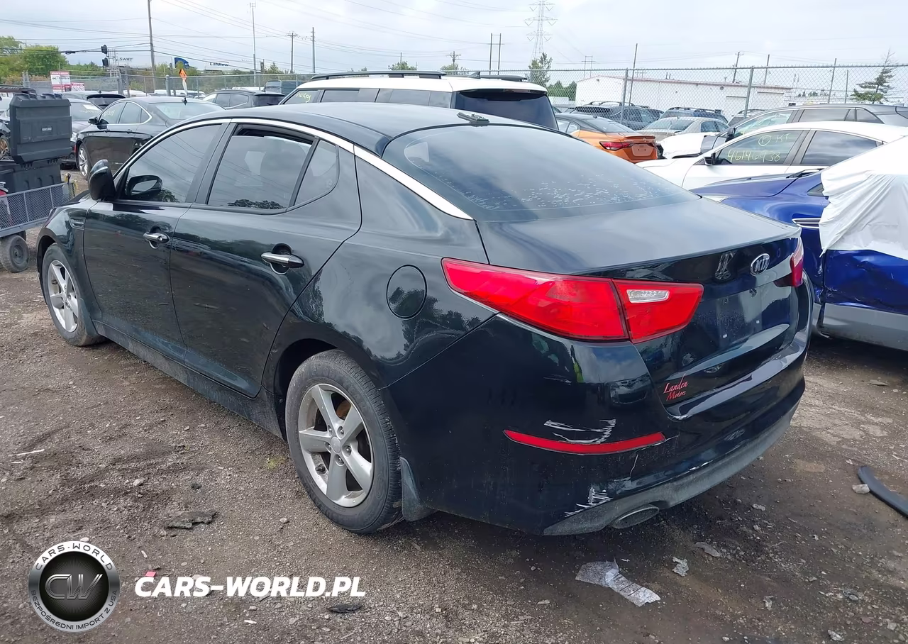 2015 Kia Optima Lx VIN:5XXGM4A78FG484531 - 3