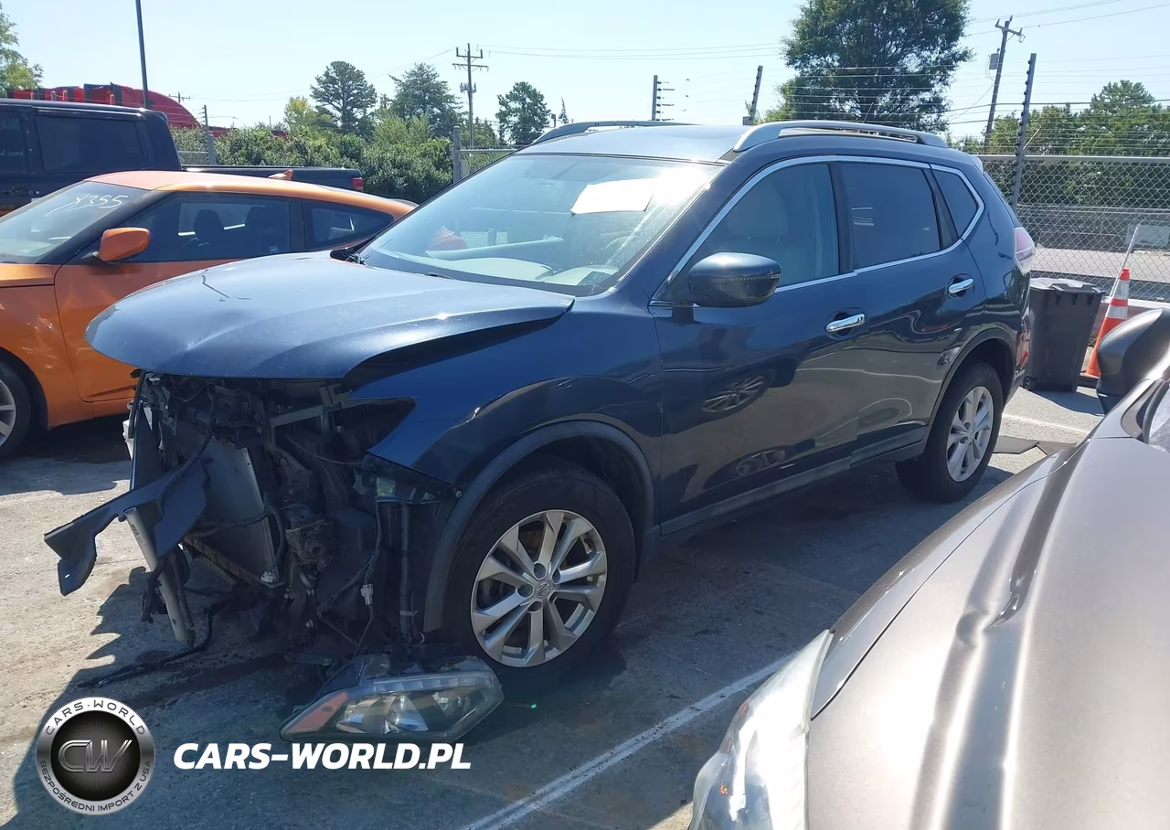 2016 Nissan Rogue Sv VIN:5N1AT2MV6GC890540 - 2