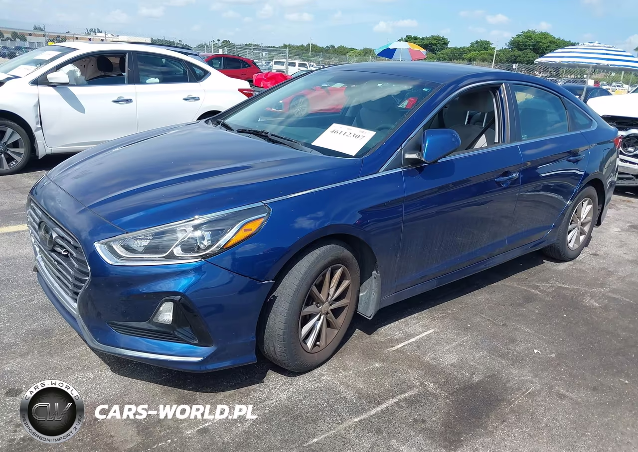 2018 Hyundai Sonata Se VIN:5NPE24AF7JH717915 - 2