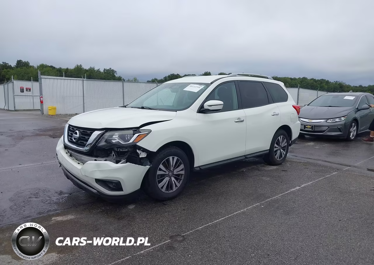 2017 Nissan Pathfinder Sv VIN:5N1DR2MN0HC678827 - 2