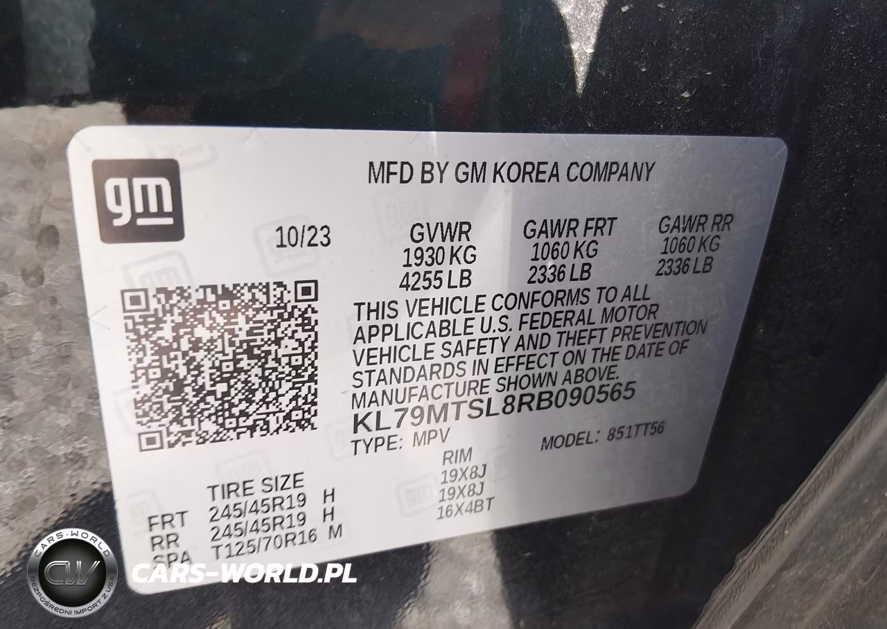 2024 Chevrolet Trailblazer Fwd Rs VIN:KL79MTSL8RB090565 - 9