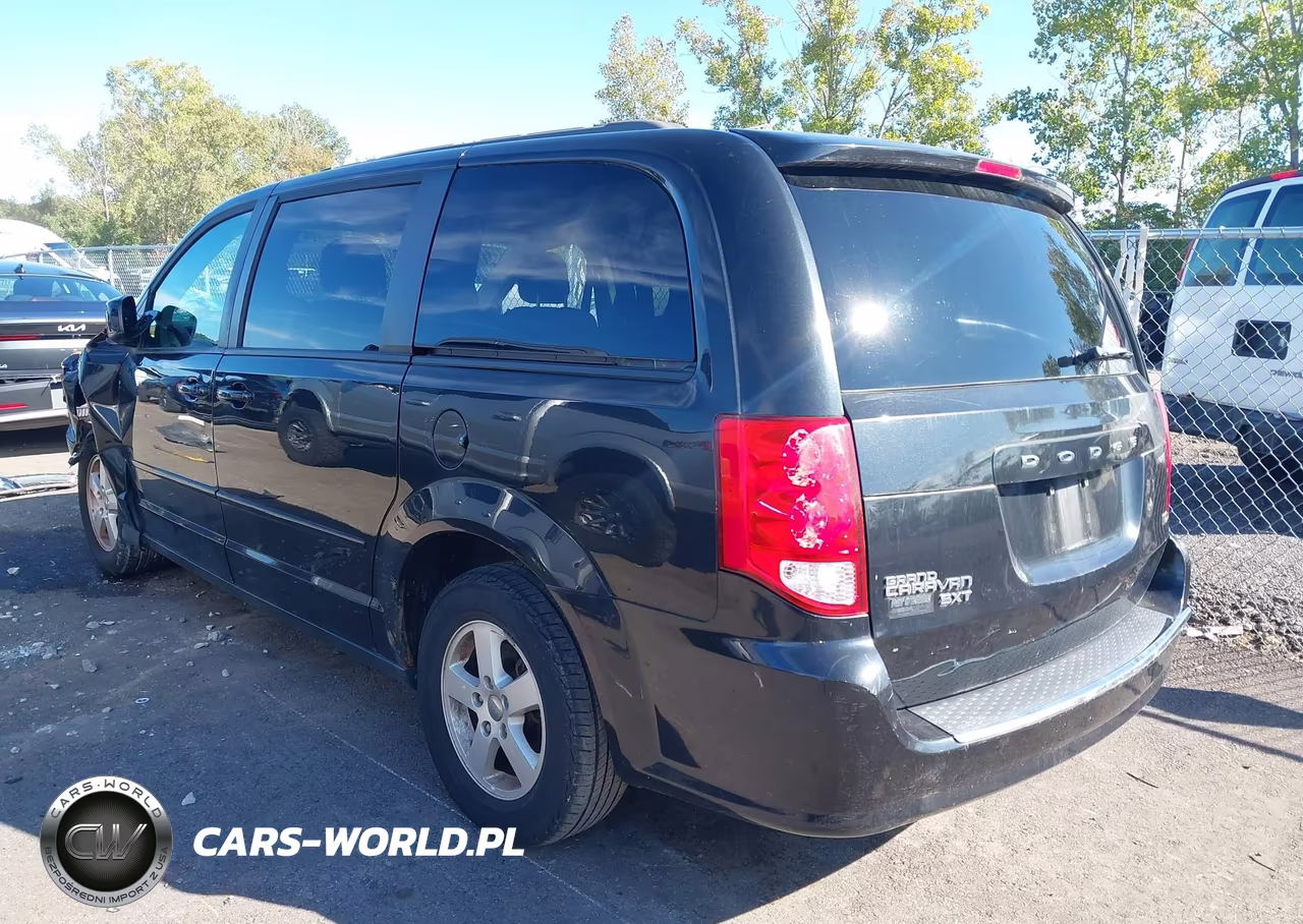 2013 Dodge Grand Caravan Sxt VIN:2C4RDGCG9DR576307 - 3
