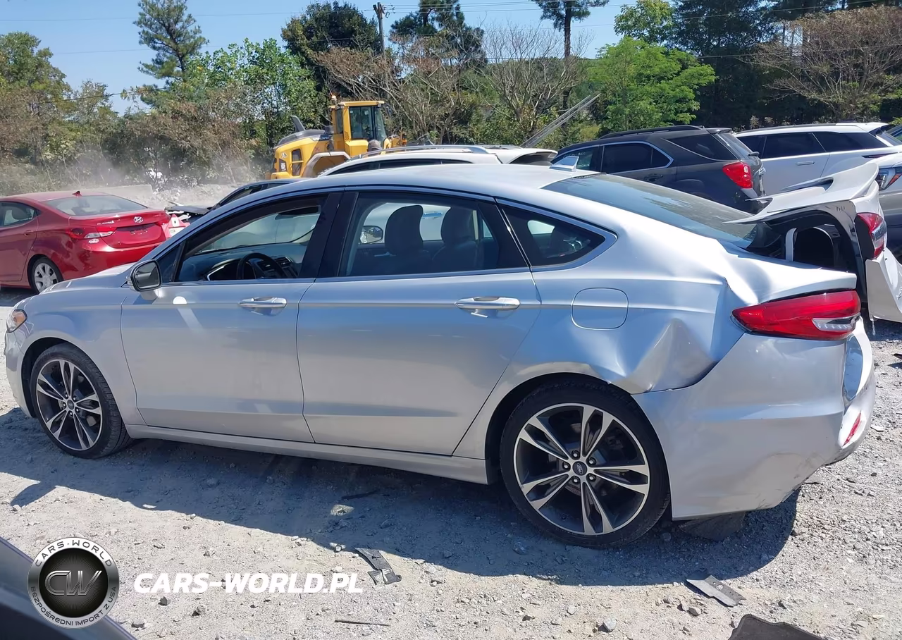 2019 Ford Fusion Titanium VIN:3FA6P0D97KR182450 - 14