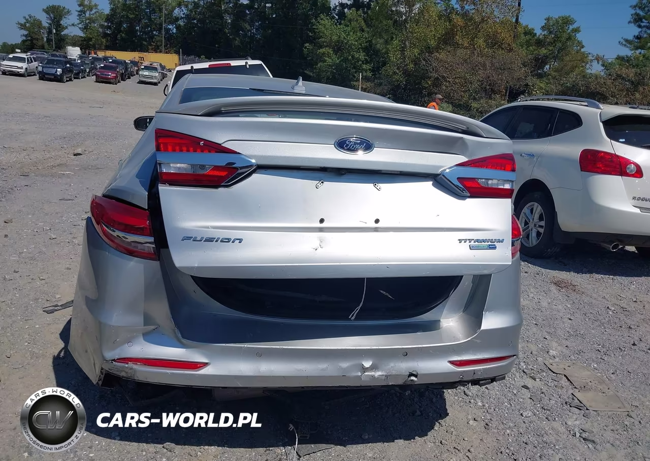 2019 Ford Fusion Titanium VIN:3FA6P0D97KR182450 - 16
