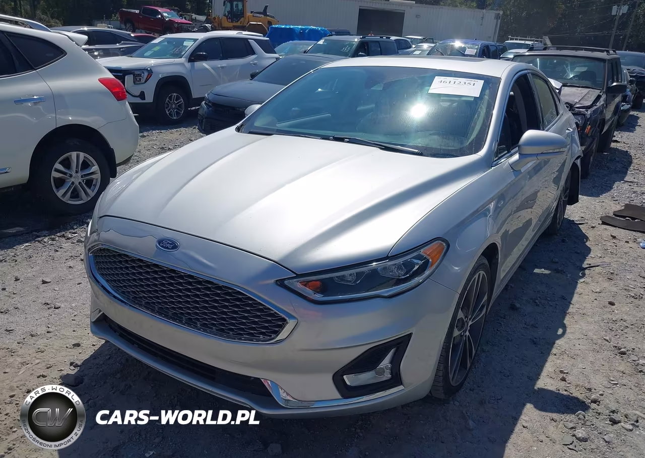 2019 Ford Fusion Titanium VIN:3FA6P0D97KR182450 - 2