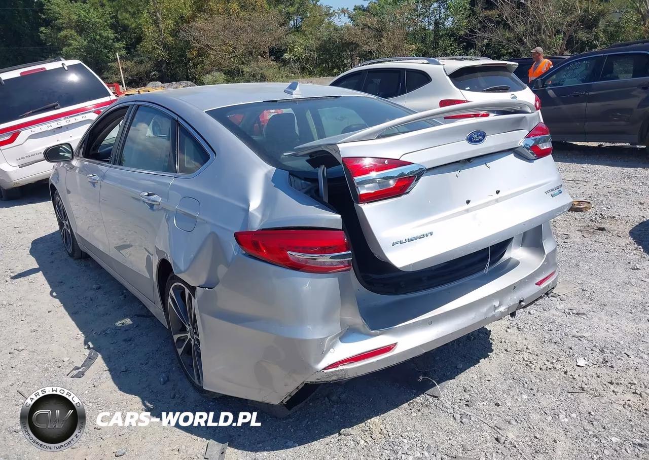 2019 Ford Fusion Titanium VIN:3FA6P0D97KR182450 - 3