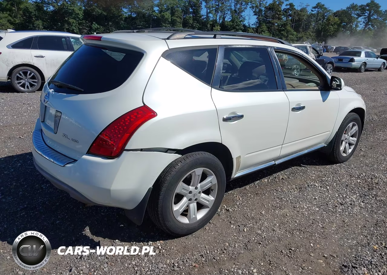 2006 Nissan Murano Sl VIN:JN8AZ08W46W544174 - 4