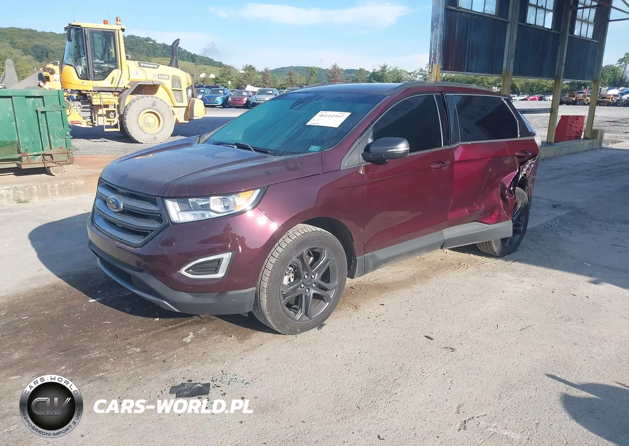 2018 Ford Edge Sel VIN:2FMPK4J97JBB28146 - 2
