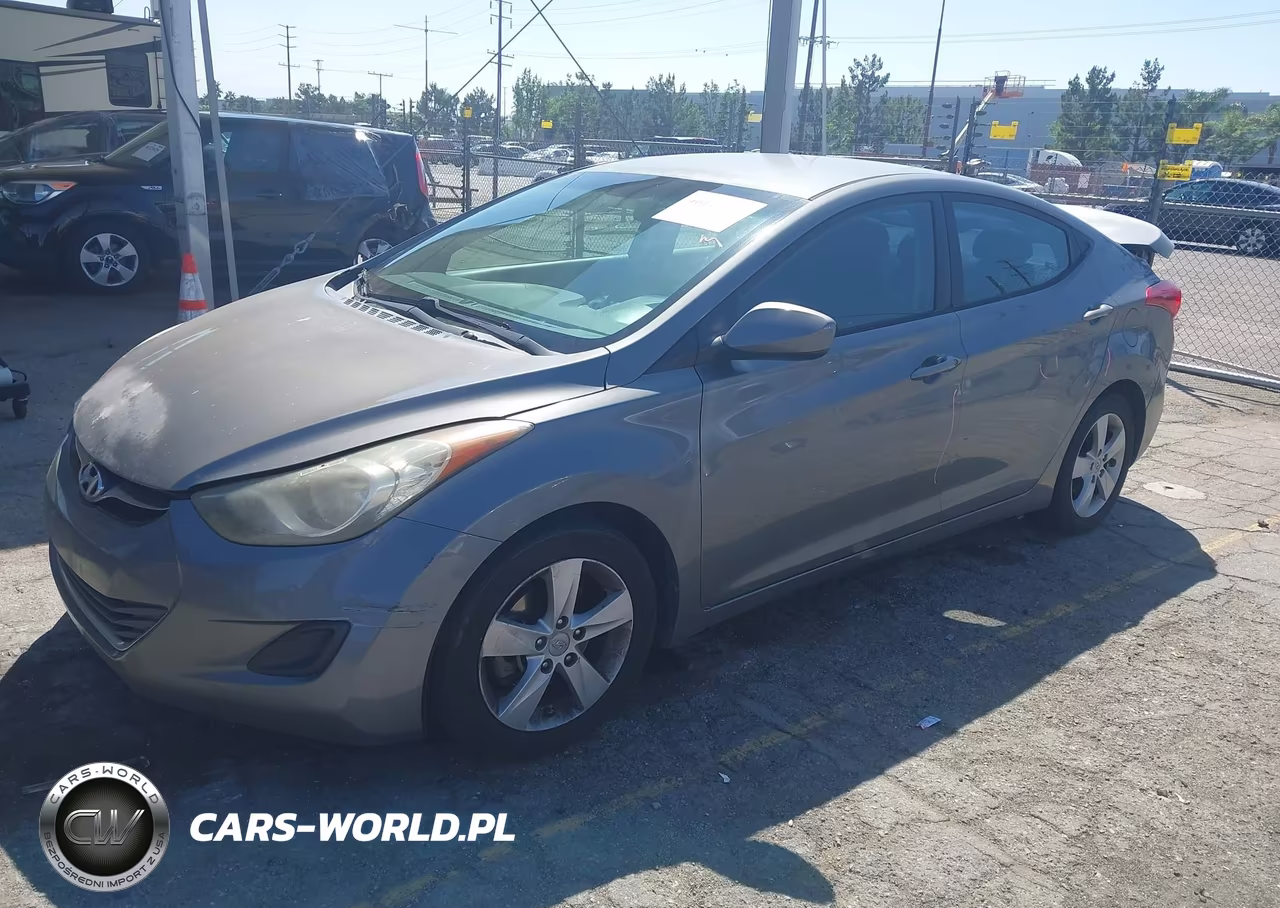 2013 Hyundai Elantra Gls VIN:5NPDH4AE3DH347357 - 2