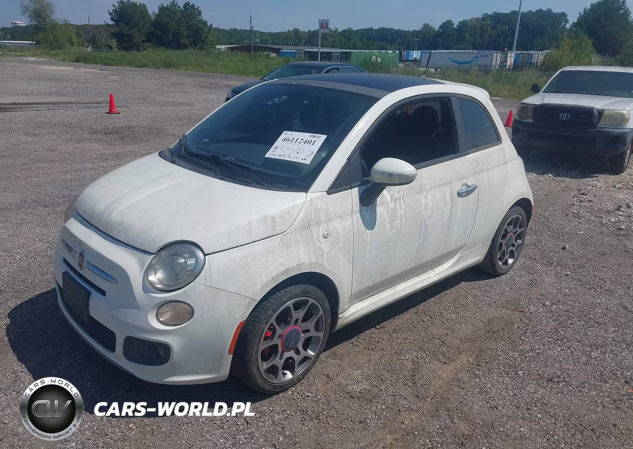 2012 Fiat 500 Sport VIN:3C3CFFBR2CT179731 - 2