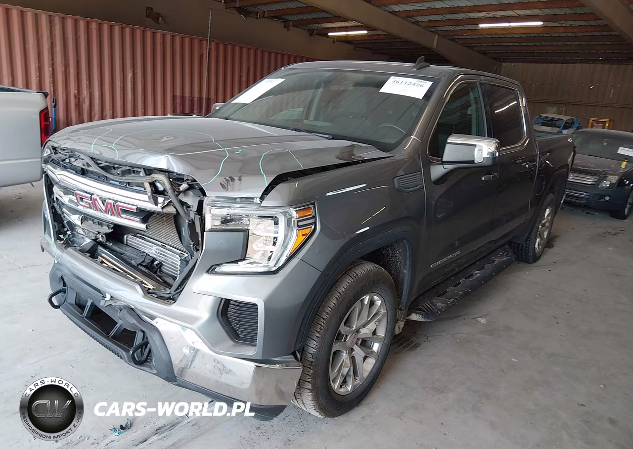 2020 GMC Sierra 1500 4Wd Short Box Sle VIN:3GTP9BEKXLG382404 - 2