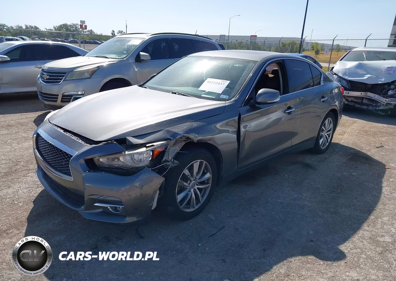 2016 Infiniti Q50 2.0T Premium VIN:JN1CV7AR1GM252141 - 2