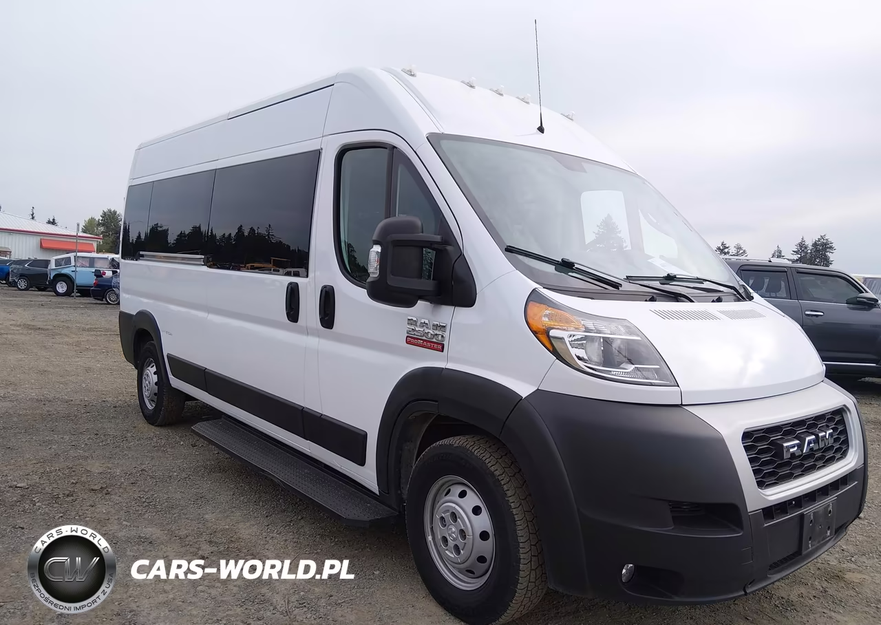 2021 Ram Promaster 2500 Window Van High Roof 159 Wb VIN:3C6LRVPG1ME513815 - 1