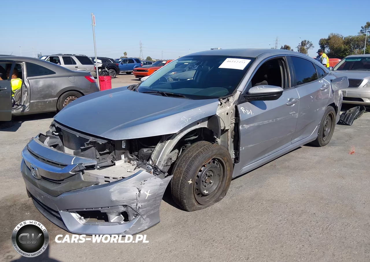 2016 Honda Civic Lx VIN:19XFC2F58GE089768 - 2