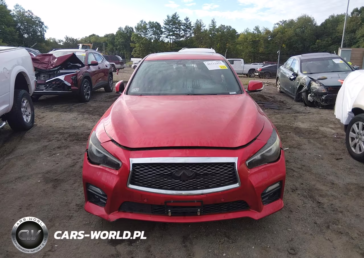 2017 Infiniti Q50 3.0T Red Sport 400 VIN:JN1FV7AR5HM872070 - 13
