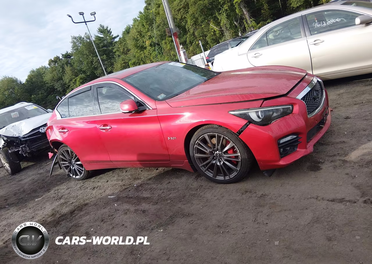 2017 Infiniti Q50 3.0T Red Sport 400 VIN:JN1FV7AR5HM872070 - 14