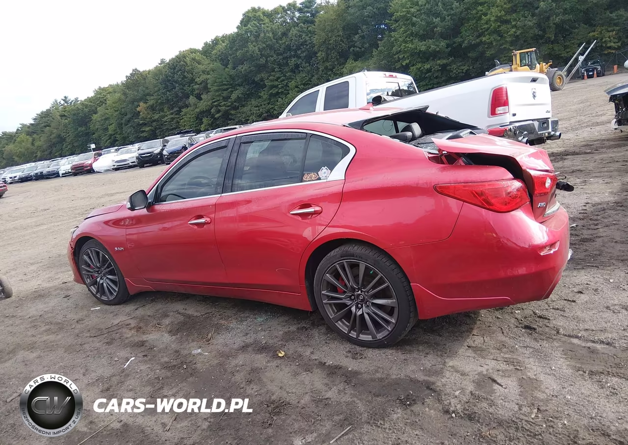 2017 Infiniti Q50 3.0T Red Sport 400 VIN:JN1FV7AR5HM872070 - 15