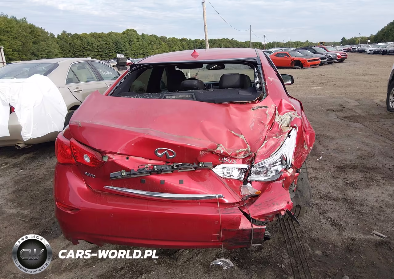 2017 Infiniti Q50 3.0T Red Sport 400 VIN:JN1FV7AR5HM872070 - 17