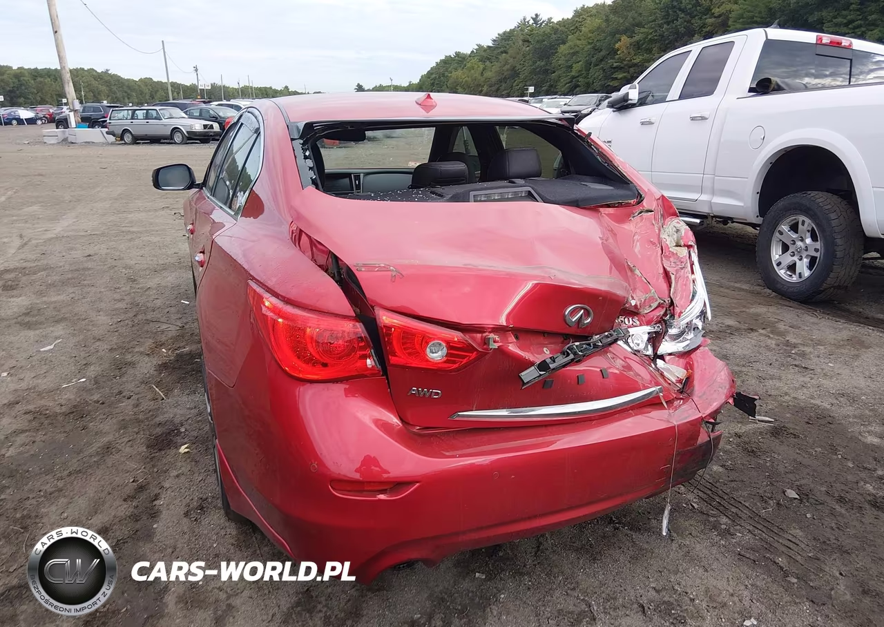 2017 Infiniti Q50 3.0T Red Sport 400 VIN:JN1FV7AR5HM872070 - 6
