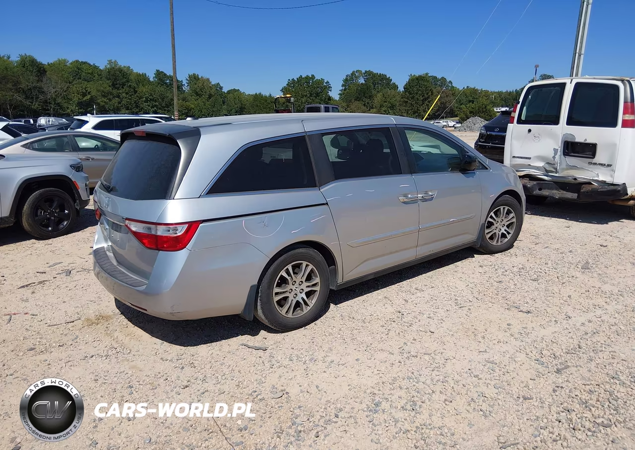 2013 Honda Odyssey Ex-L VIN:5FNRL5H62DB081501 - 4