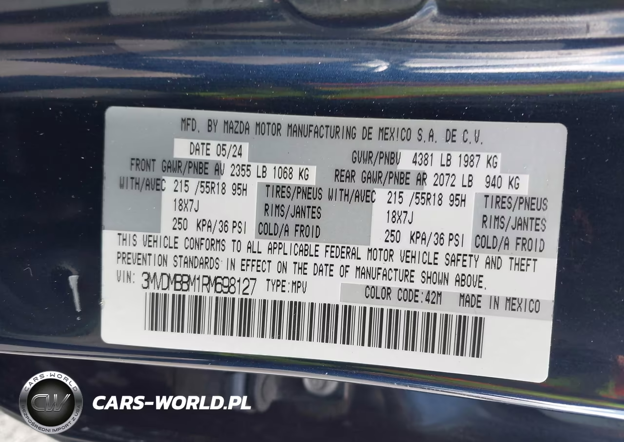 2024 Mazda Cx-30 2.5 S Select Sport VIN:3MVDMBBM1RM698127 - 9