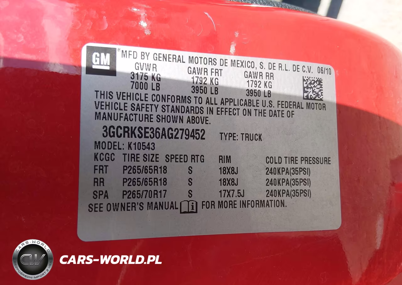 2010 Chevrolet Silverado 1500 Lt VIN:3GCRKSE36AG279452 - 9