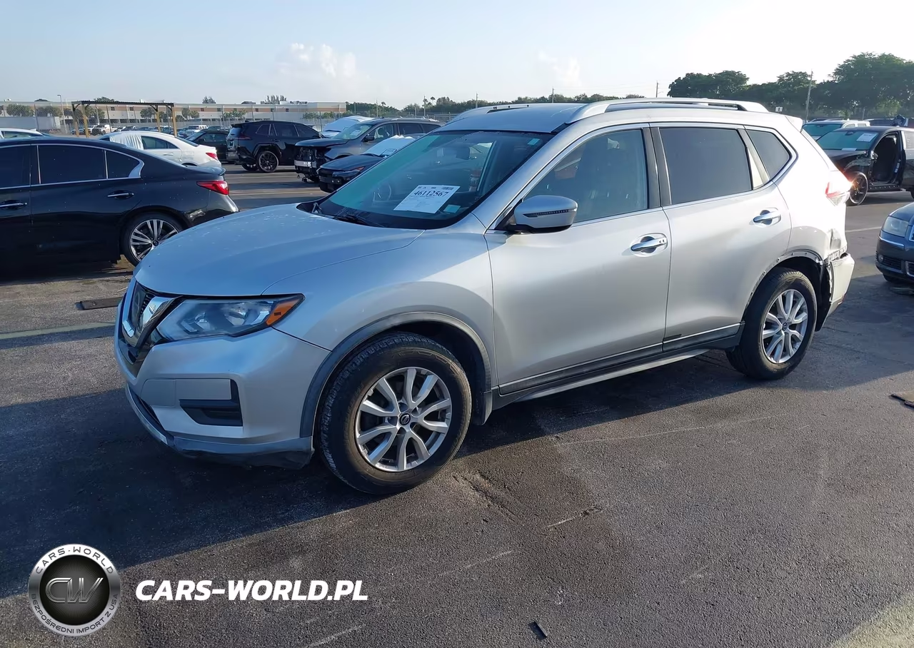 2017 Nissan Rogue Sv VIN:KNMAT2MT8HP596134 - 2