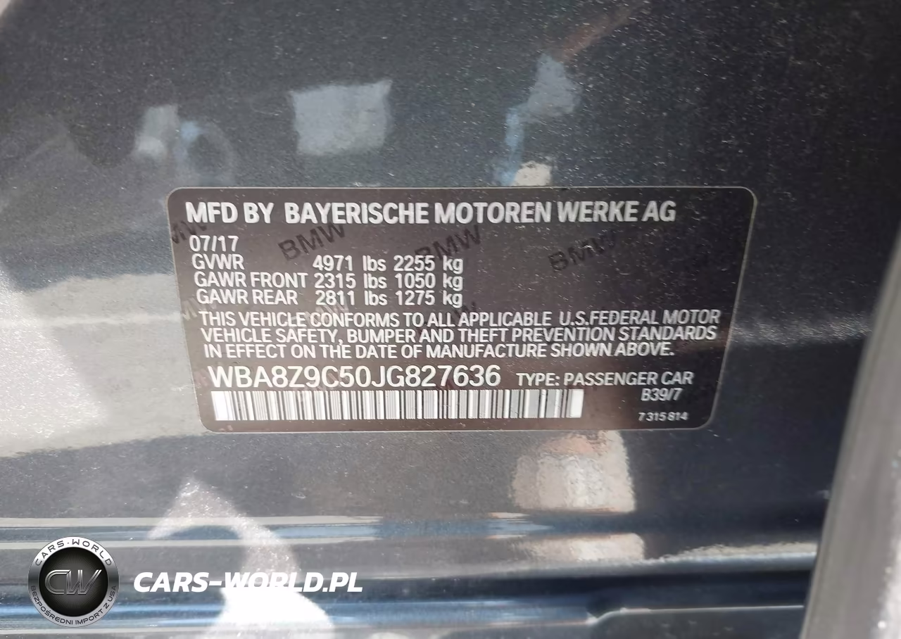 2018 BMW 330I Gran Turismo xDrive VIN:WBA8Z9C50JG827636 - 9