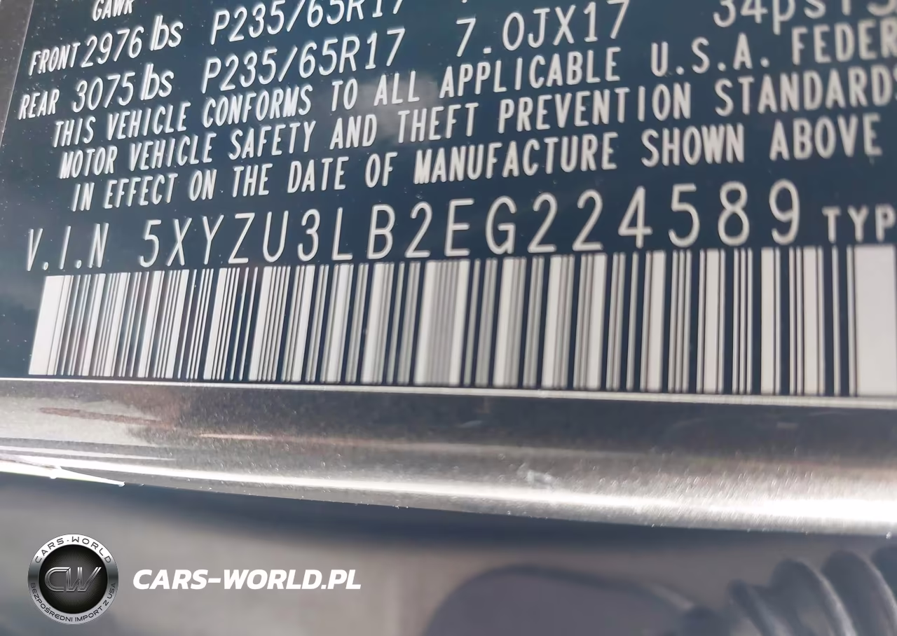 2014 Hyundai Santa Fe Sport 2.4L VIN:5XYZU3LB2EG224589 - 9