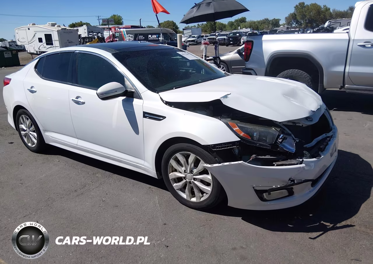 2015 Kia Optima Ex VIN:5XXGN4A77FG482055 - 1