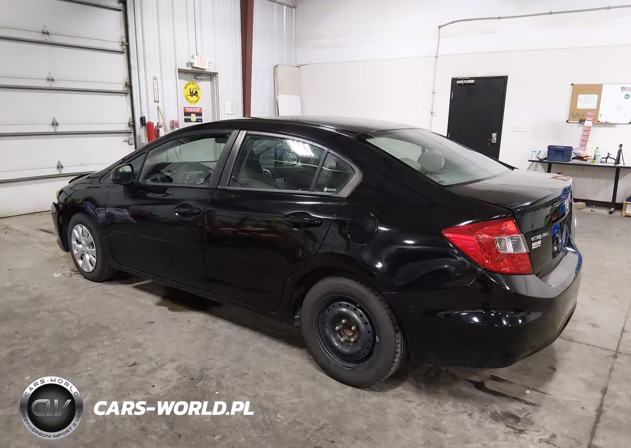 2012 Honda Civic Lx VIN:19XFB2F58CE082753 - 3