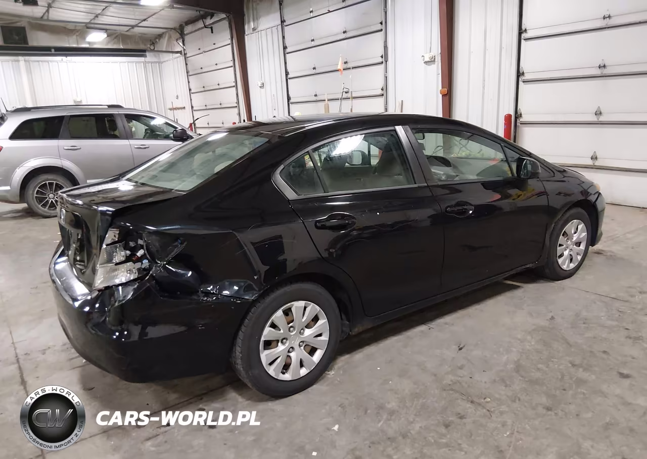 2012 Honda Civic Lx VIN:19XFB2F58CE082753 - 4