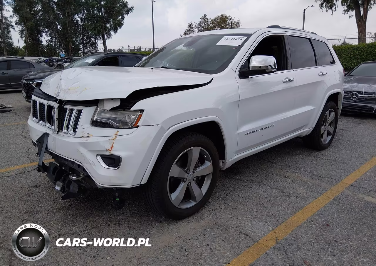 2014 Jeep Grand Cherokee Overland VIN:1C4RJECG1EC173722 - 2