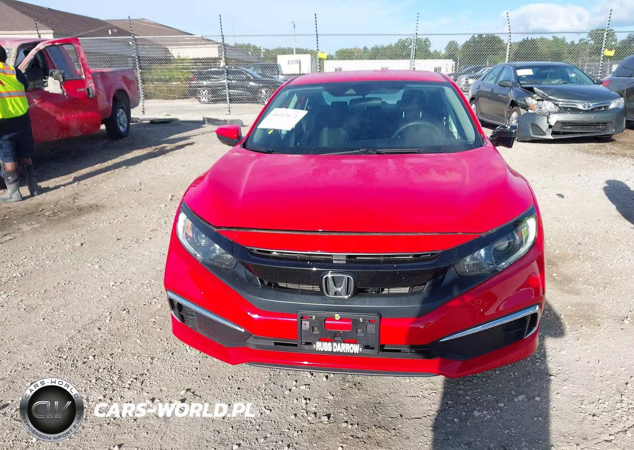 2020 Honda Civic Lx VIN:2HGFC2F66LH526756 - 12