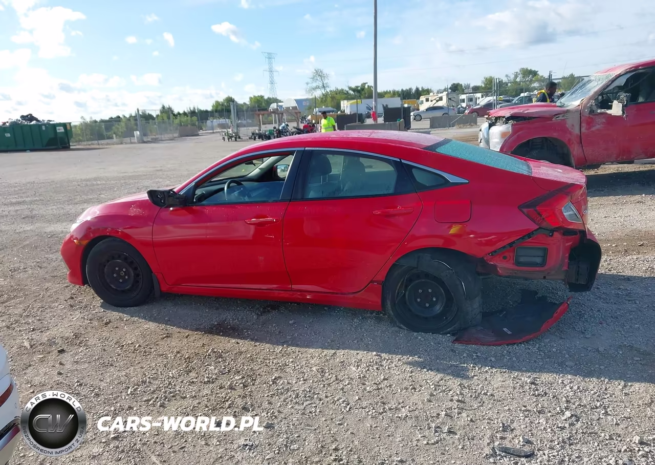 2020 Honda Civic Lx VIN:2HGFC2F66LH526756 - 14