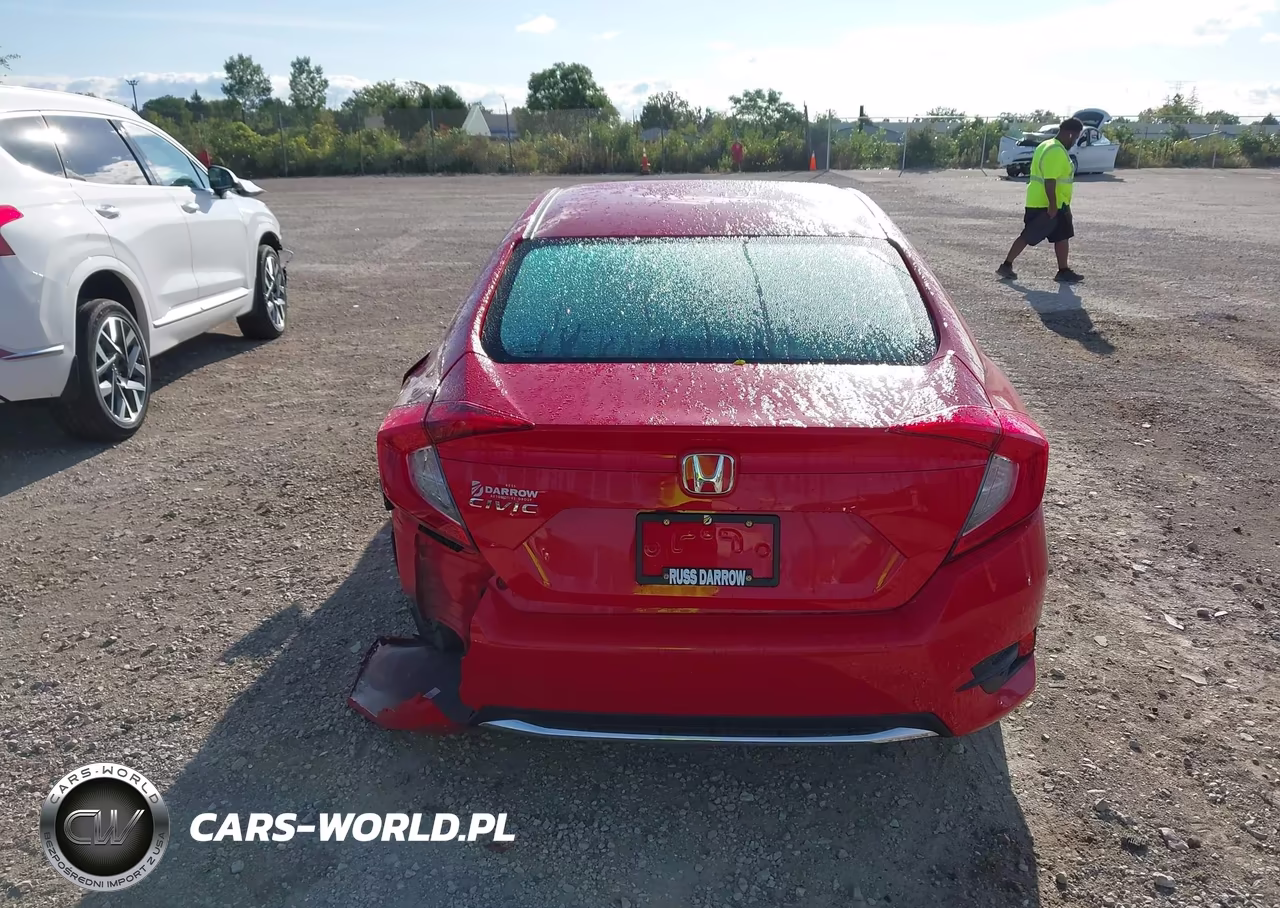2020 Honda Civic Lx VIN:2HGFC2F66LH526756 - 16