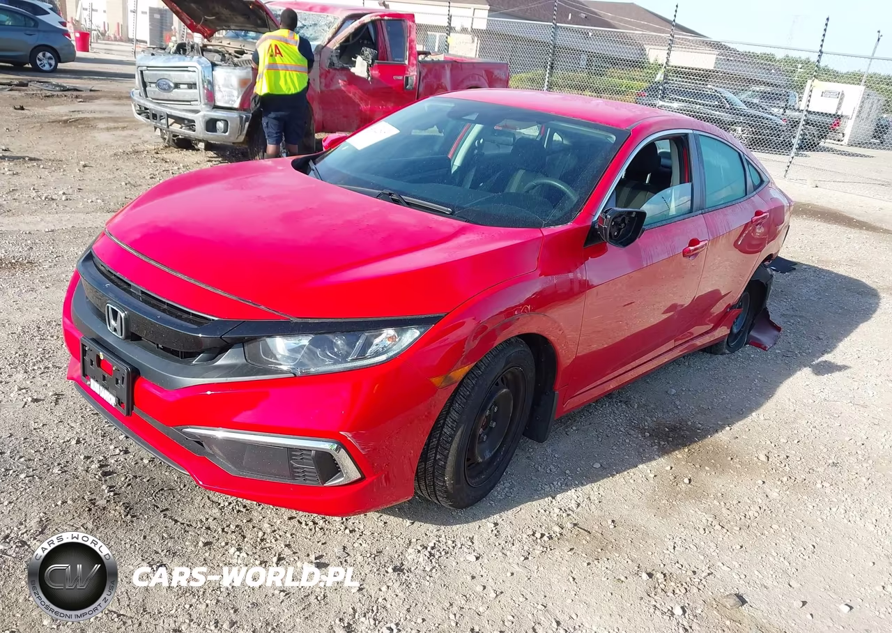 2020 Honda Civic Lx VIN:2HGFC2F66LH526756 - 2