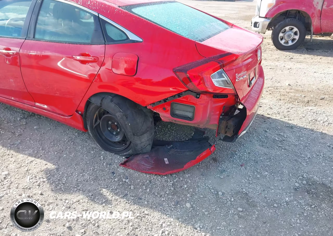 2020 Honda Civic Lx VIN:2HGFC2F66LH526756 - 6
