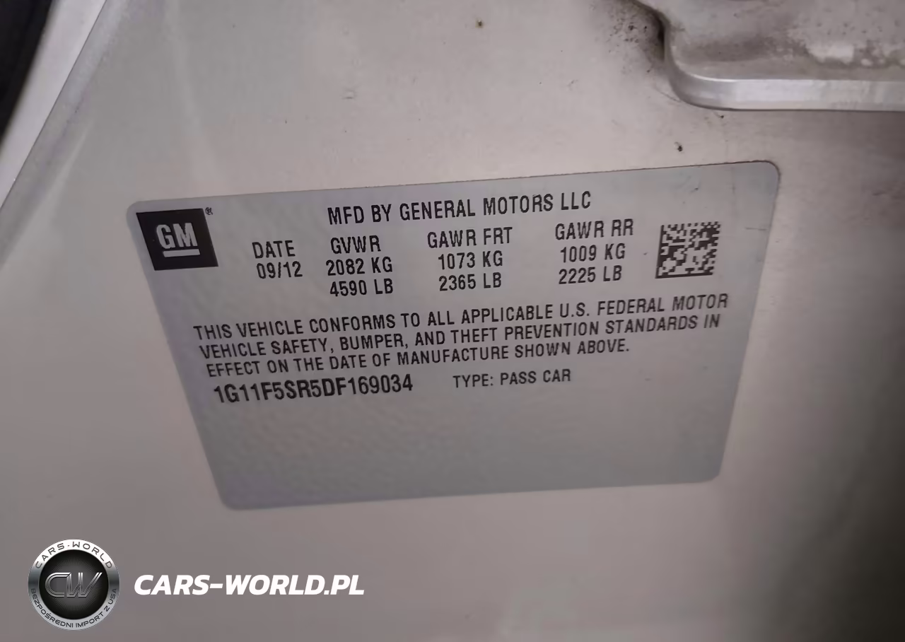 2013 Chevrolet Malibu Eco Premium Audio VIN:1G11F5SR5DF169034 - 9