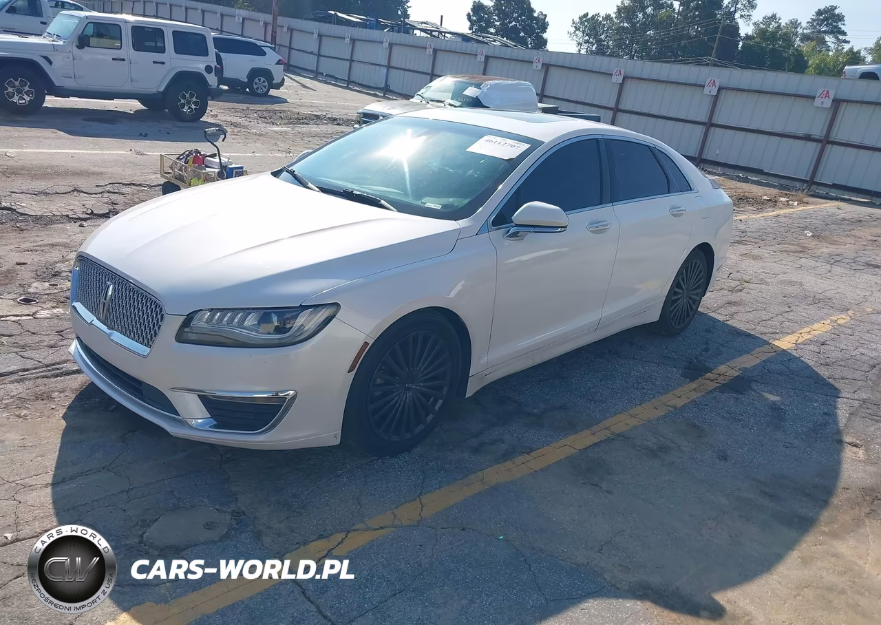 2017 Lincoln Mkz Reserve VIN:3LN6L5F91HR638561 - 2