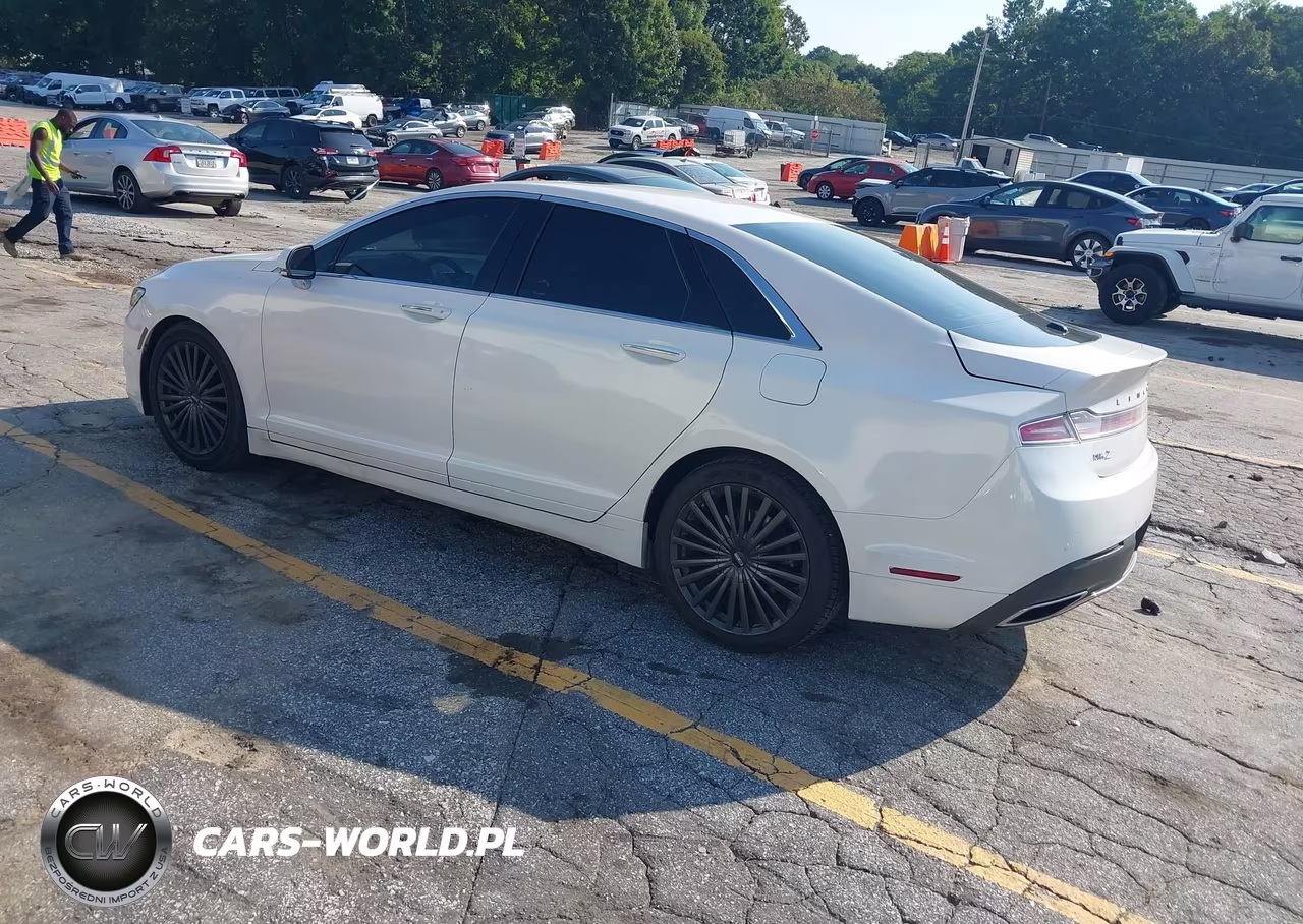 2017 Lincoln Mkz Reserve VIN:3LN6L5F91HR638561 - 3